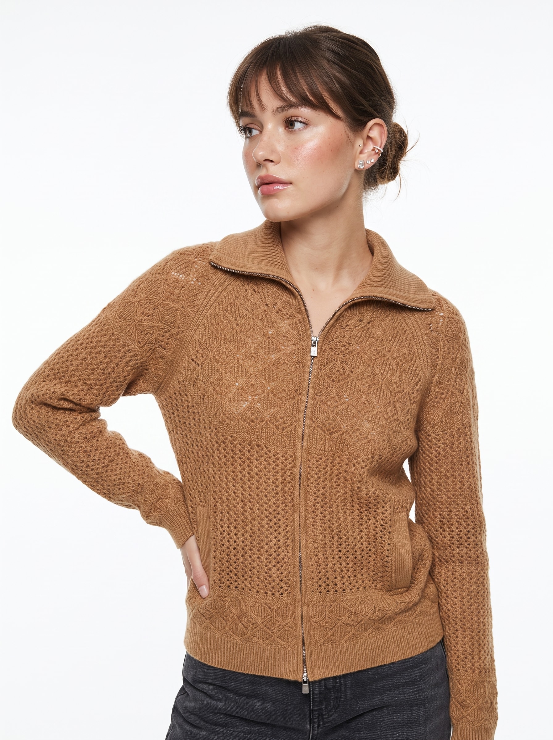 Кофта на молнии Loro Piana